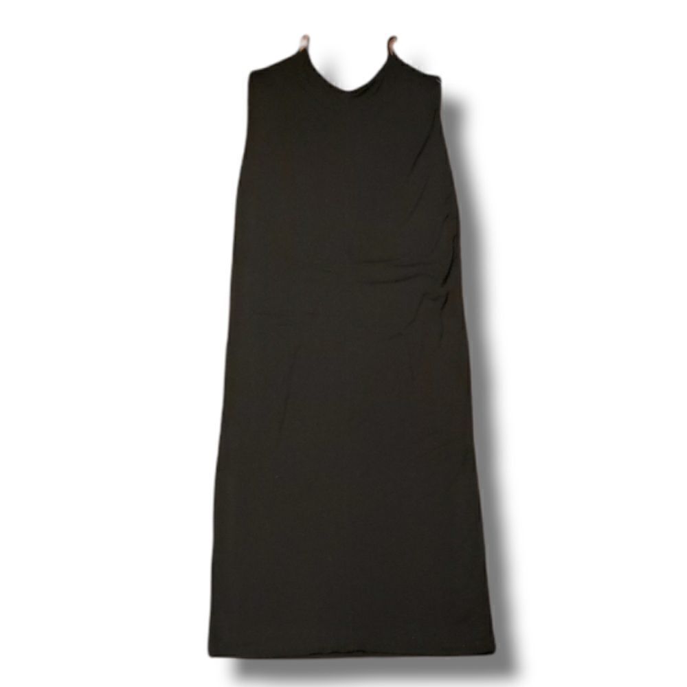 Abound Womens Black Knit Maxi Dress with Spaghetti Straps Size XS NWOT